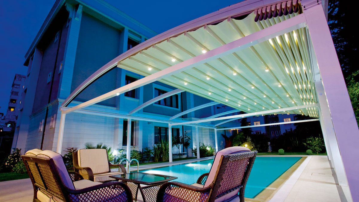 Fabric Pergola